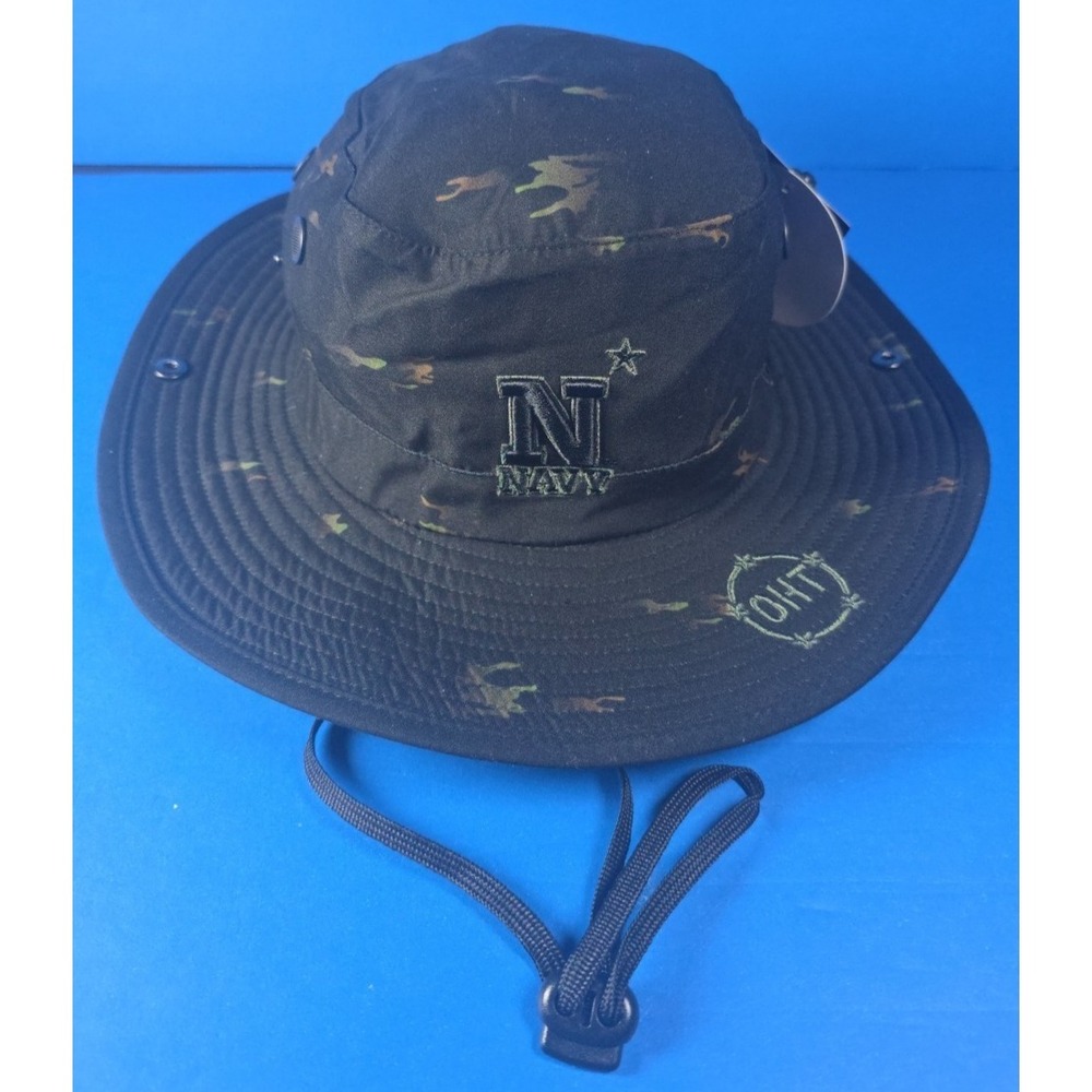 Navy Midshipmen Bucket Hat OHT Top of the World Camo American Flag